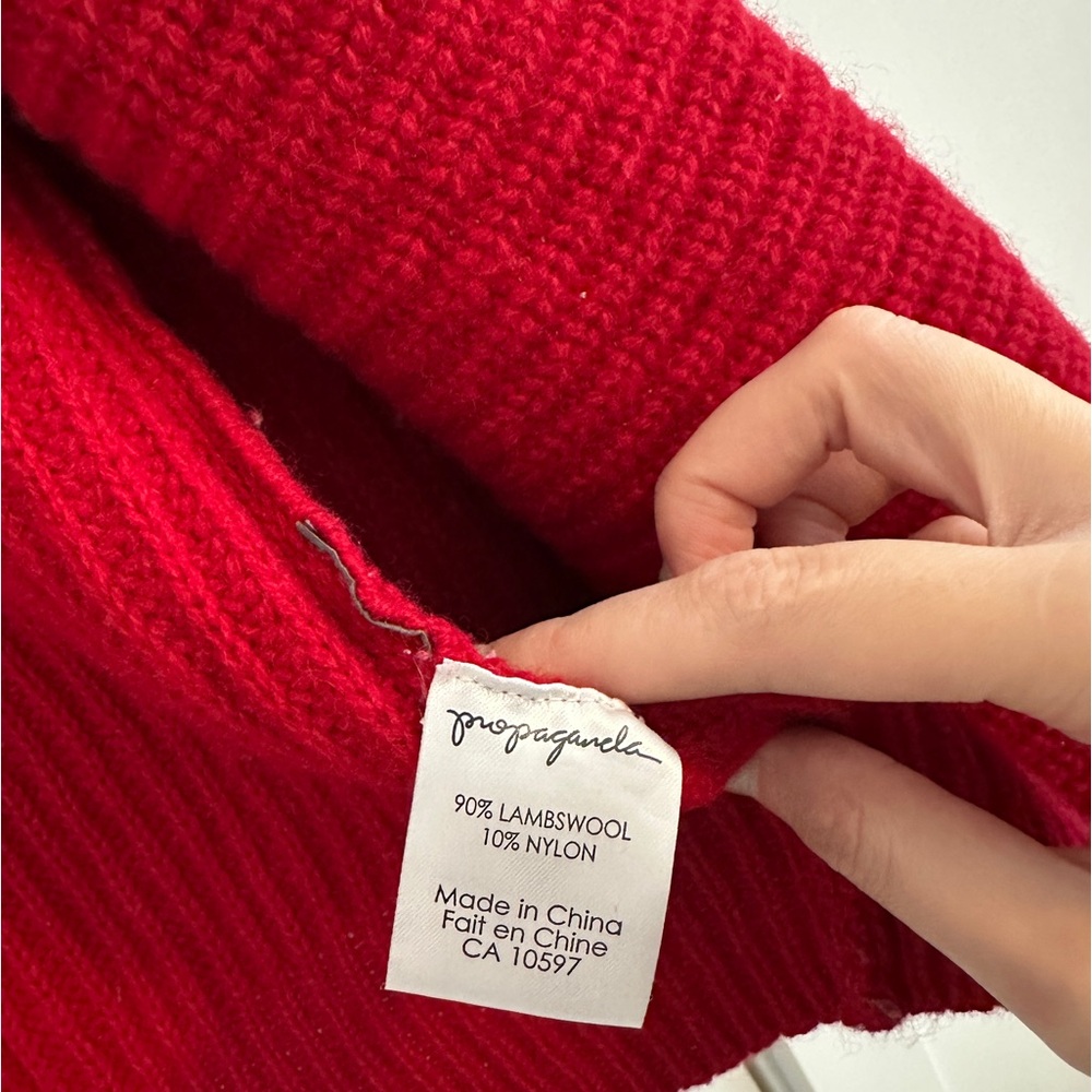 Red Cardigan - Picture 3 of 3